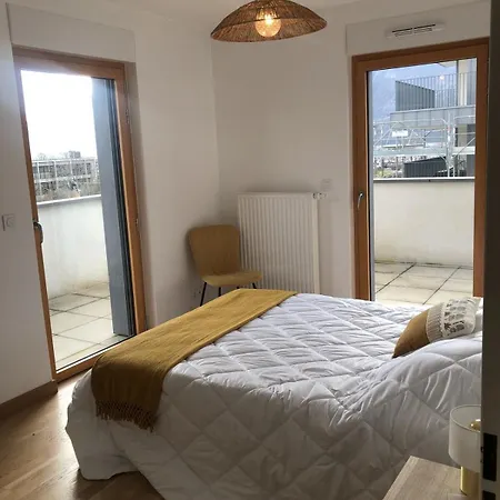 T3 65 M2 2 Terrasse Lägenhet Aix-les-Bains